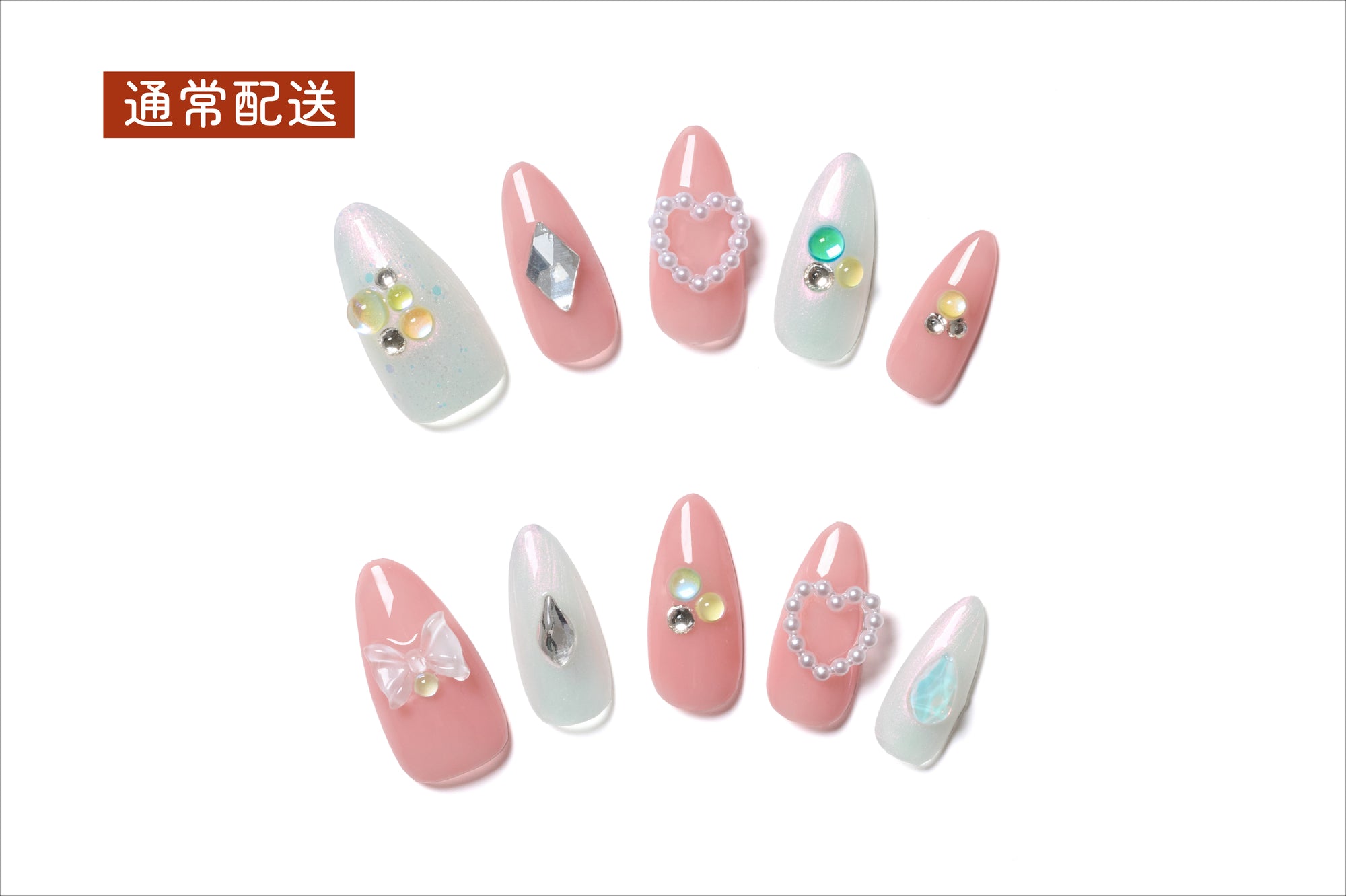 イロミッケ ネイルチップ MIN02