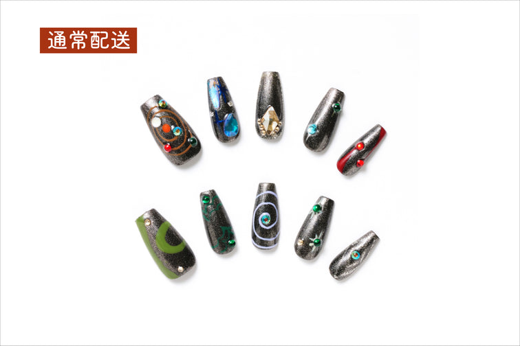 イロミッケ　ネイルチップ　ＭＩＮ０５